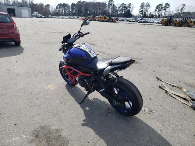 Image 3 of 2021 YAMAHA MT07  2021 with VIN JYARM32E1MA000476