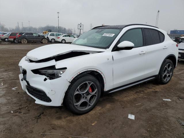 Image 1 of 2023 ALFA ROMEO STELVIO TI 2023 with VIN ZASPAKBN5P7D51012