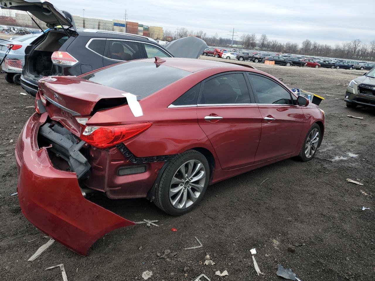 Image 3 of 2011 HYUNDAI SONATA SE 2011 with VIN 5NPEC4ACXBH077168