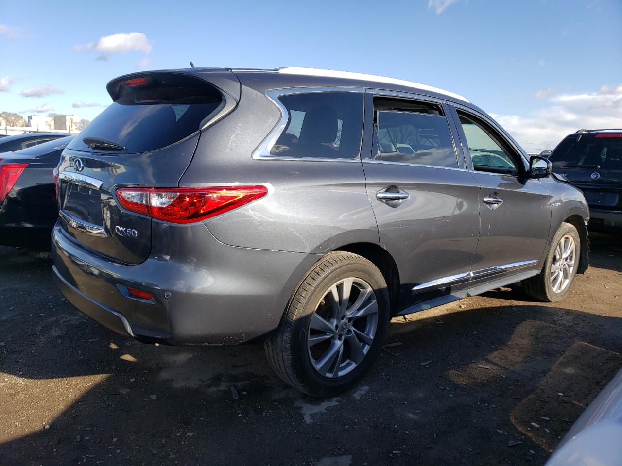 Image 3 of 2014 INFINITI QX60 HYBRID 2014 with VIN 5N1CL0MN2EC515450