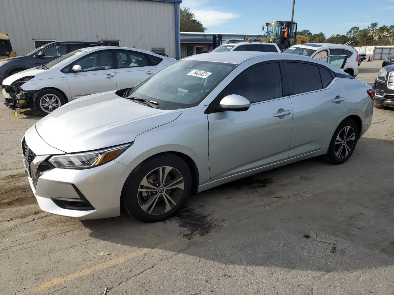 Изображение 1 2022 NISSAN SENTRA SV 2022 с VIN 3N1AB8CV1NY203144