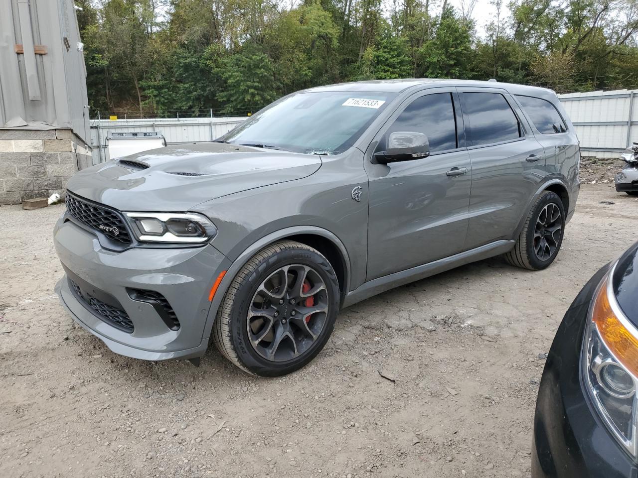Image 1 of 2021 DODGE DURANGO SRT HELLCAT 2021 with VIN 1C4SDJH94MC692595