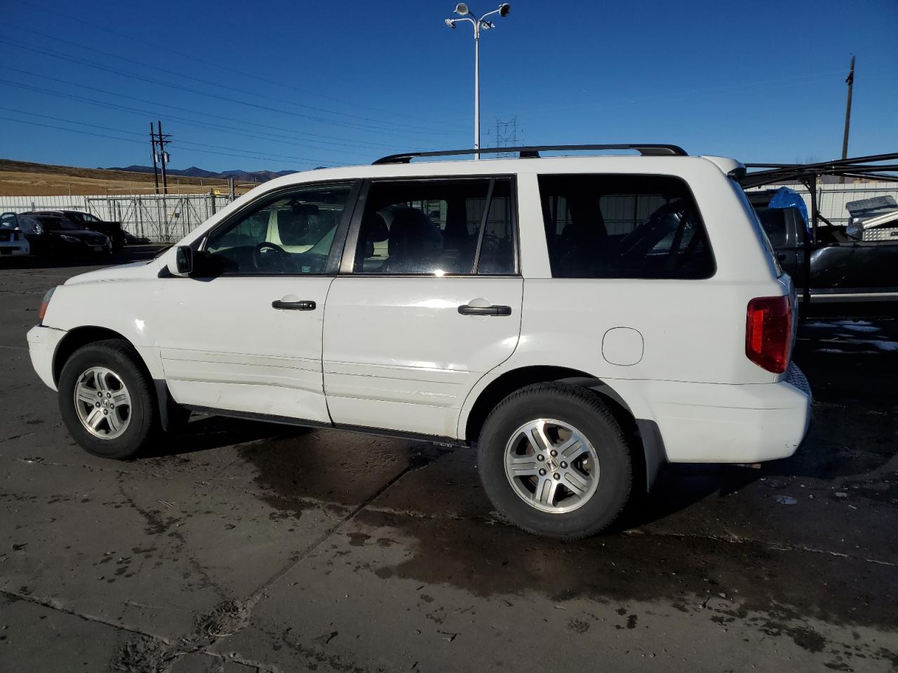 Image 2 of 2003 HONDA PILOT EXL 2003 with VIN 2HKYF18663H524826