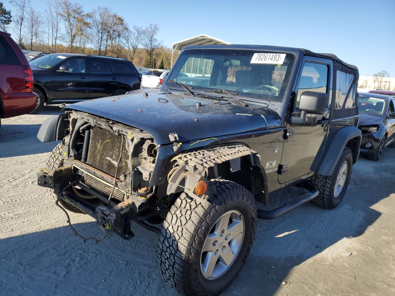 Image 1 of 2008 JEEP WRANGLER X 2008 with VIN 1J4FA24138L550299