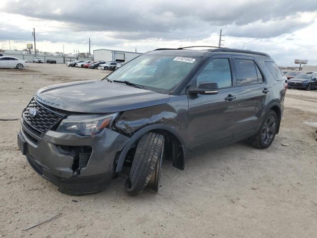 Image 1 of 2018 FORD EXPLORER SPORT 2018 with VIN 1FM5K8GT8JGA97550