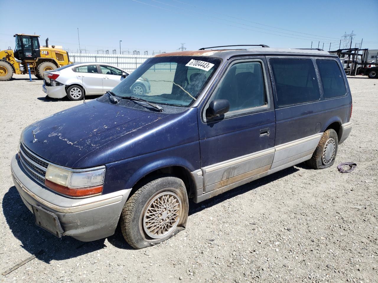 Image 1 of 1993 PLYMOUTH VOYAGER LE 1993 with VIN 2P4GH55R3PR164348