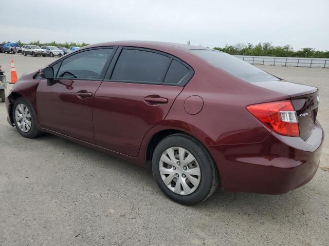 Image 2 of 2012 HONDA CIVIC LX 2012 with VIN 2HGFB2F50CH565305
