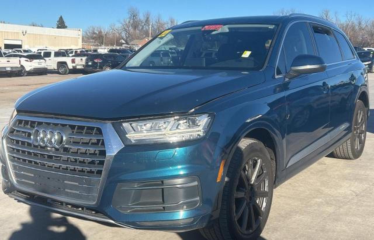 Image 2 of 2019 AUDI Q7 PREMIUM PLUS 2019 with VIN WA1LHAF75KD022789