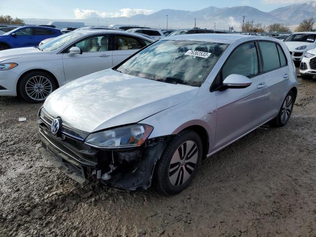 Image 1 of 2016 VOLKSWAGEN E-GOLF SE 2016 with VIN WVWKP7AU1GW914456