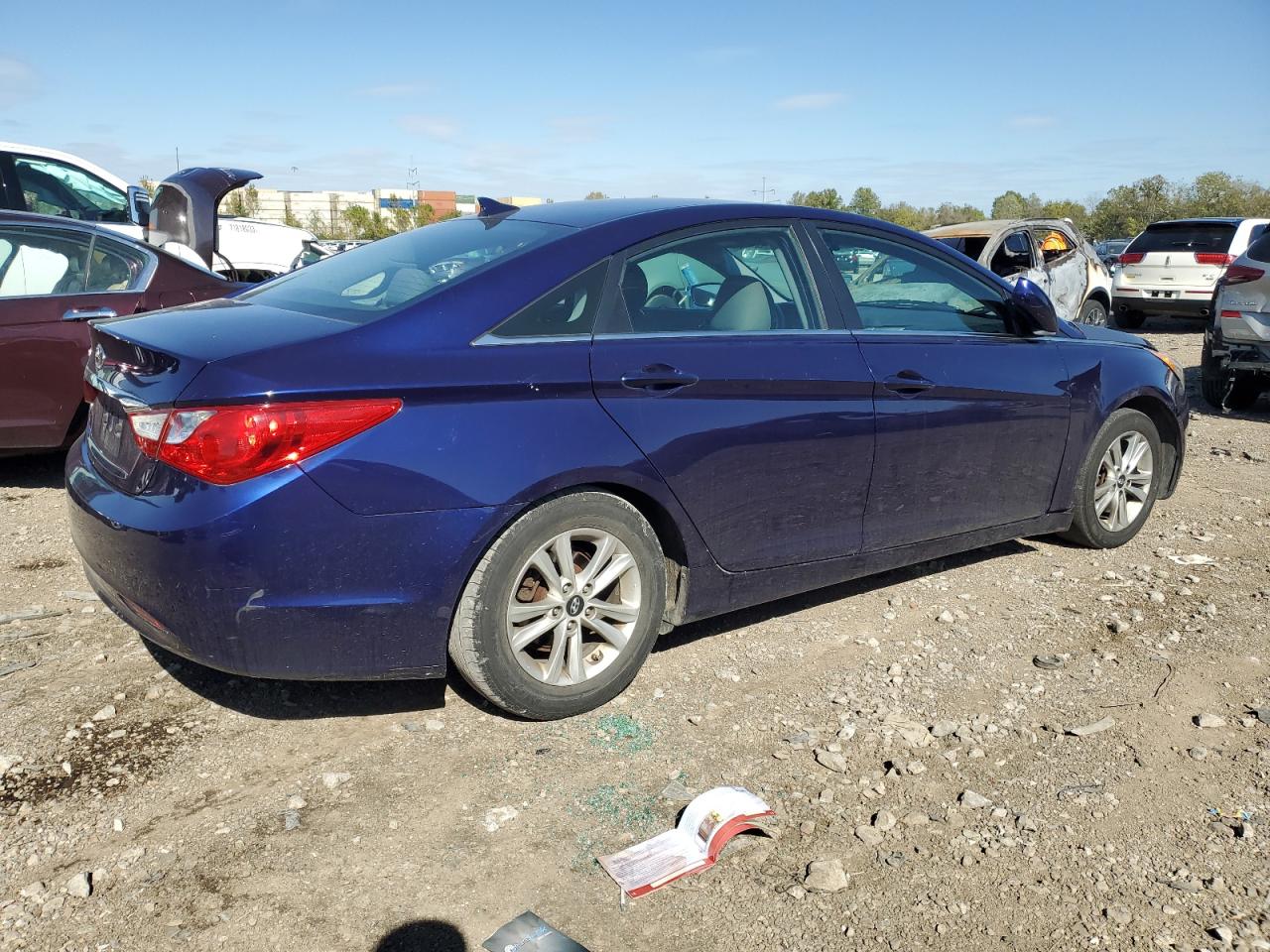 Obraz 3 z 2012 HYUNDAI SONATA GLS 2012 z VIN 5NPEB4AC0CH418534