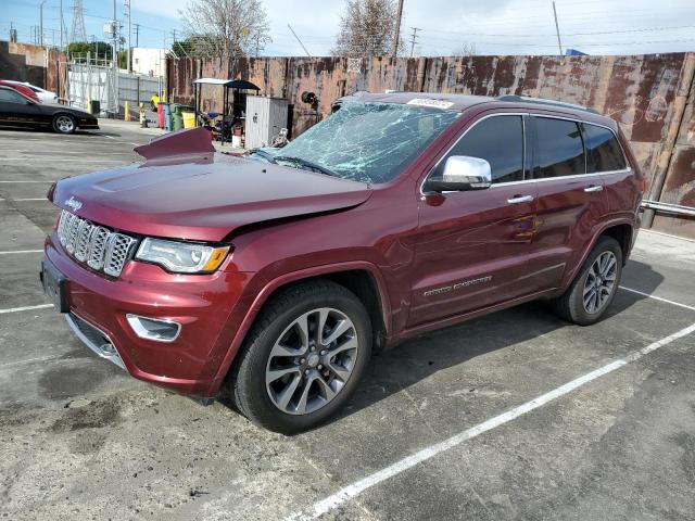 Image 1 of 2017 JEEP GRAND CHEROKEE OVERLAND 2017 with VIN 1C4RJECG1HC923446