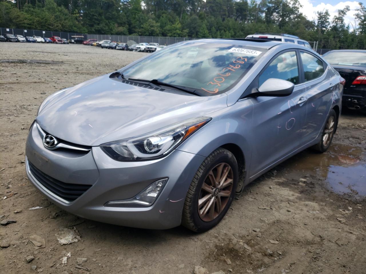 Image 1 of 2015 HYUNDAI ELANTRA SE 2015 with VIN 5NPDH4AE1FH609041