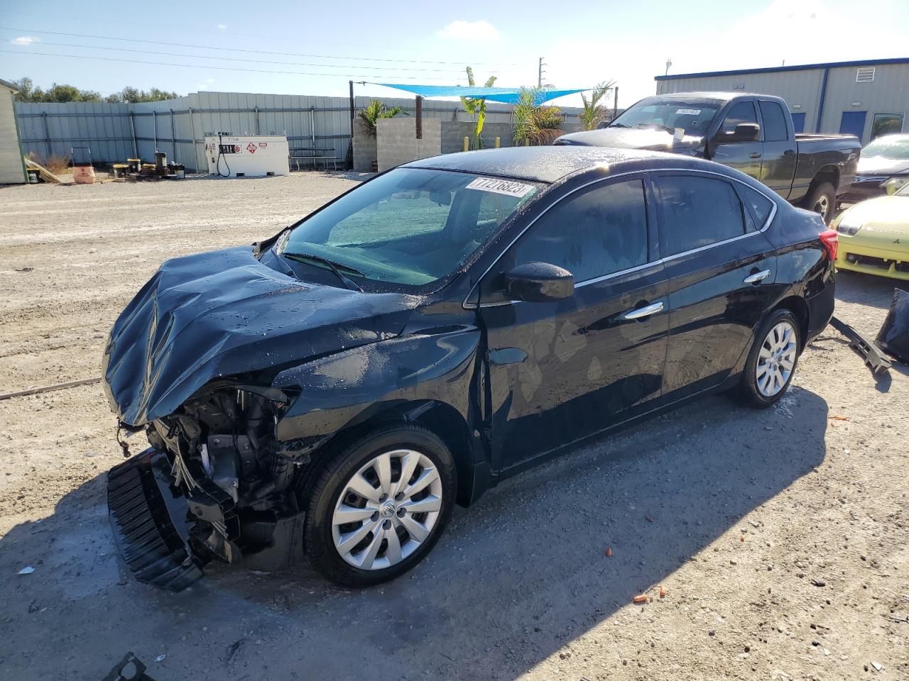 Image 1 of 2019 NISSAN SENTRA S 2019 with VIN 3N1AB7AP2KY327157