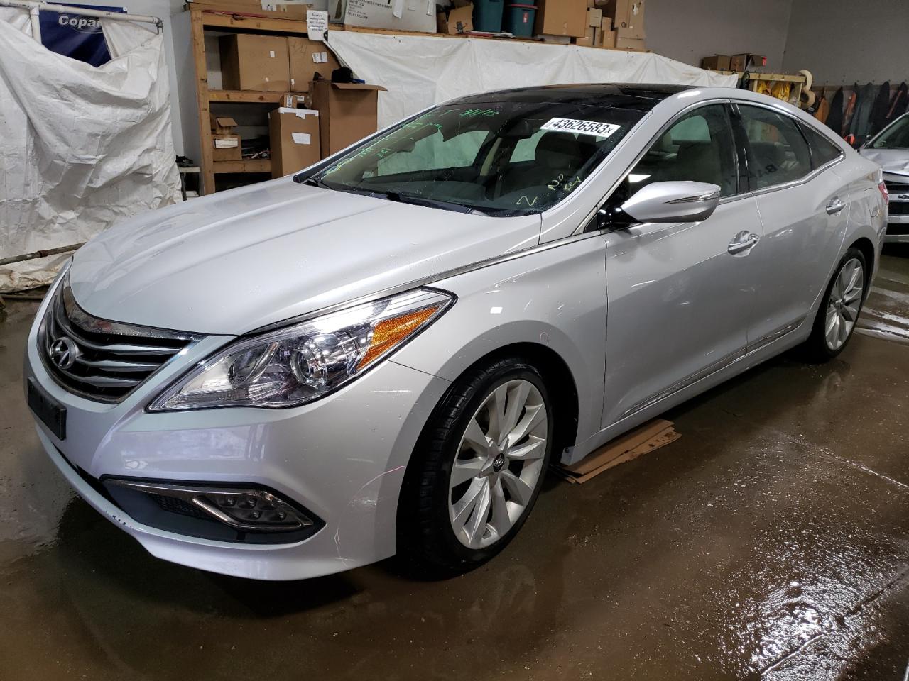 Image 1 of 2016 HYUNDAI AZERA LIMITED 2016 with VIN KMHFH4JG0GA527381
