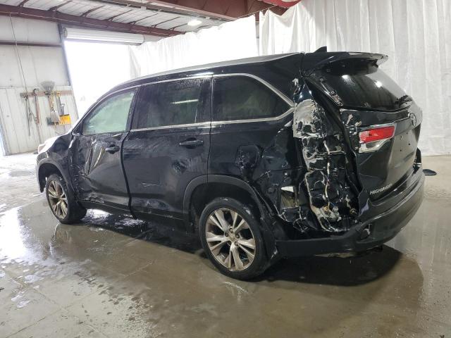 Image 2 of 2015 TOYOTA HIGHLANDER XLE 2015 with VIN 5TDJKRFH9FS133524