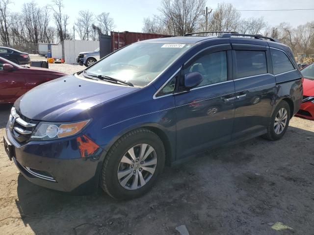 Image 1 of 2015 HONDA ODYSSEY EXL 2015 with VIN 5FNRL5H62FB076589