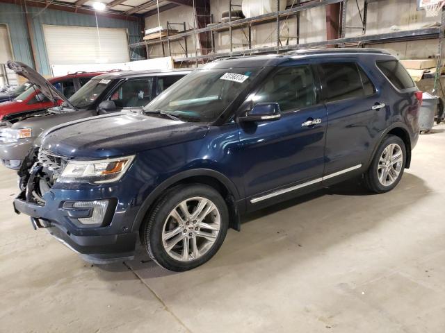 Image 1 of 2017 FORD EXPLORER LIMITED 2017 with VIN 1FM5K8F80HGB28863