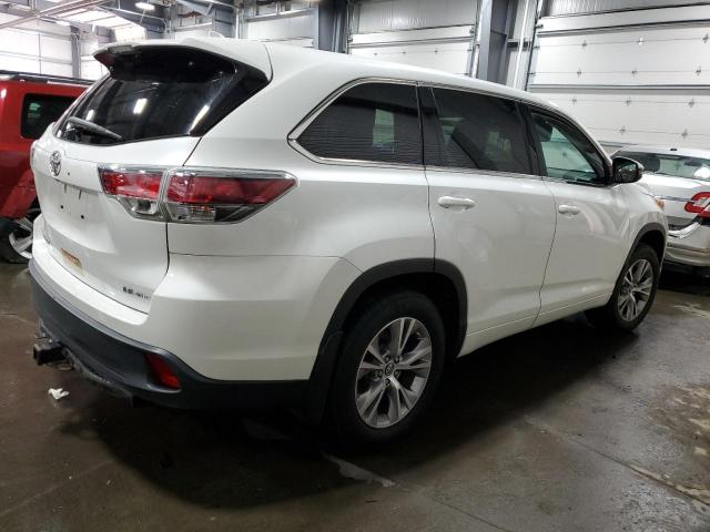 Image 3 of 2016 TOYOTA HIGHLANDER LE 2016 with VIN 5TDBKRFH2GS291709