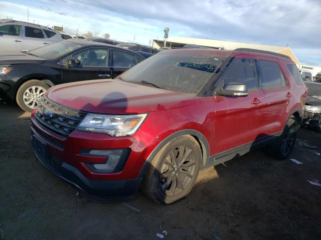 Image 1 of 2017 FORD EXPLORER XLT 2017 with VIN 1FM5K8D88HGC75743