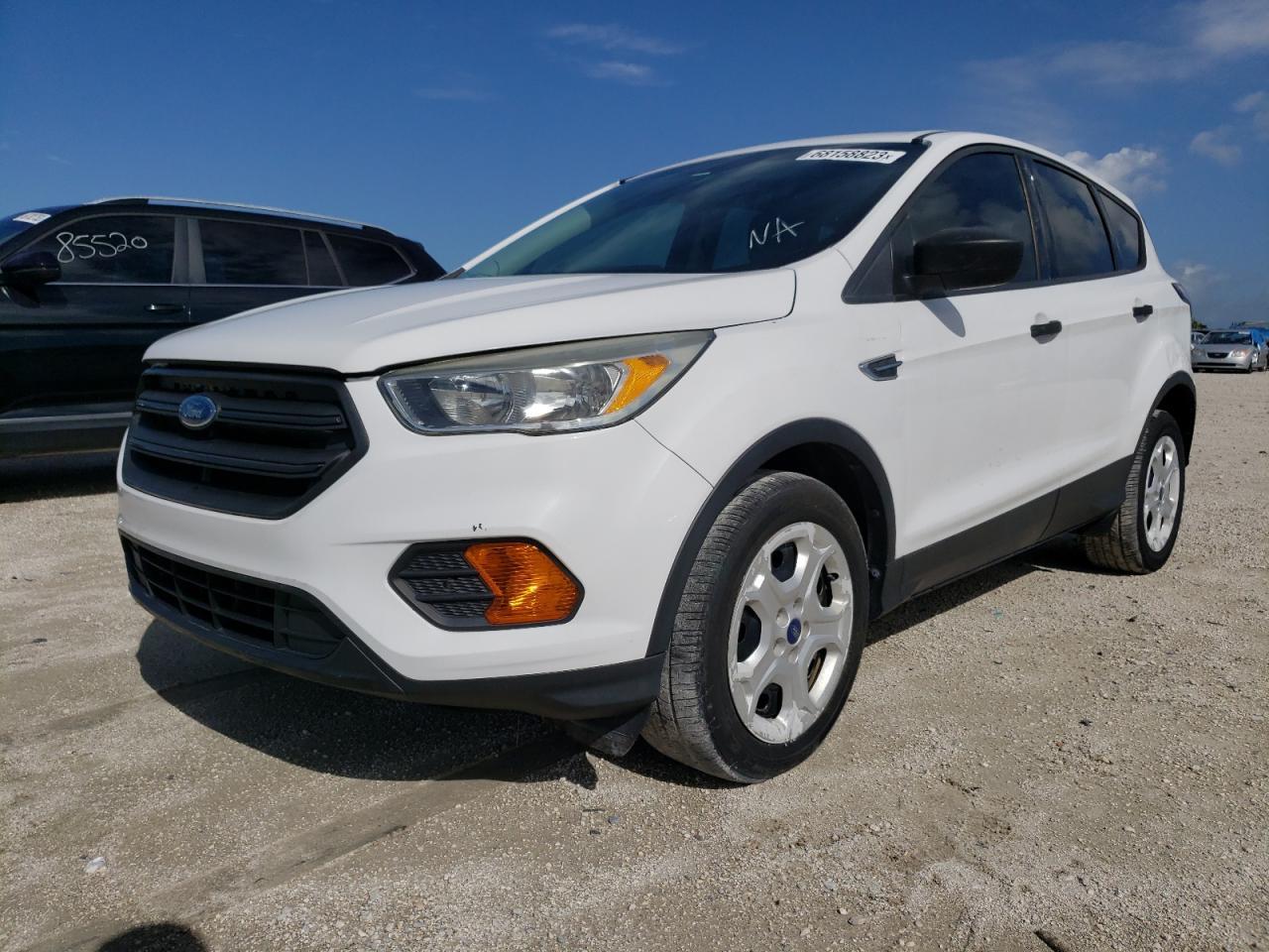 Image 1 of 2017 FORD ESCAPE S 2017 with VIN 1FMCU0F74HUC81998