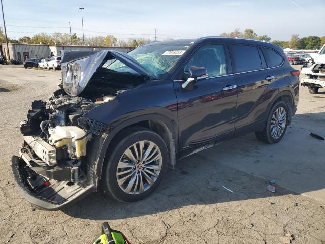 Image 1 of 2022 TOYOTA HIGHLANDER HYBRID PLATINUM 2022 with VIN 5TDEBRCH6NS095092