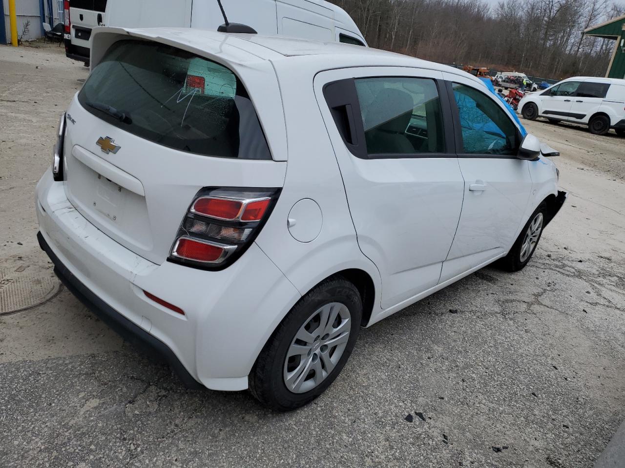 Image 3 of 2020 CHEVROLET SONIC  2020 with VIN 1G1JG6SB8L4104629