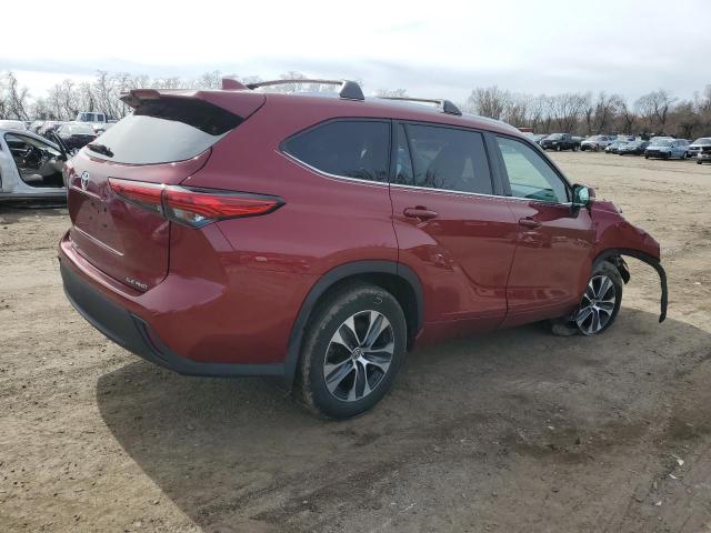 Изображение 3 2021 TOYOTA HIGHLANDER XLE 2021 с VIN 5TDGZRBH1MS078446