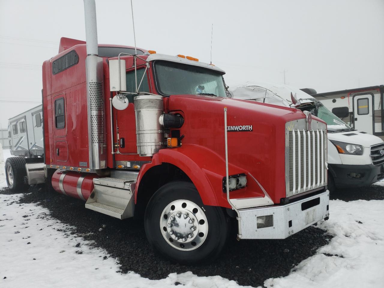 Image 1 of 2018 KENWORTH CONSTRUCTION T800 2018 with VIN 1XKDD49X8JJ210133