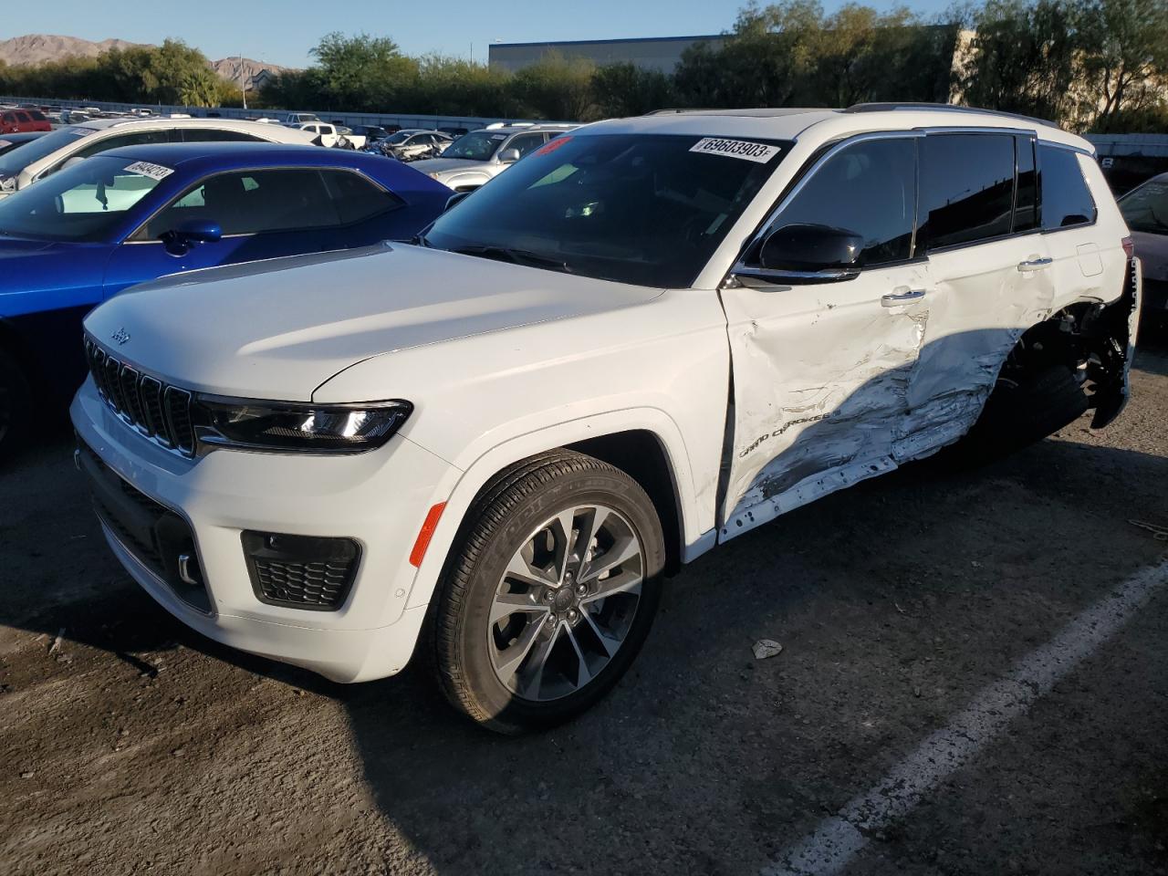 Image 1 of 2023 JEEP GRAND CHEROKEE L OVERLAND 2023 with VIN 1C4RJKDG6P8782436