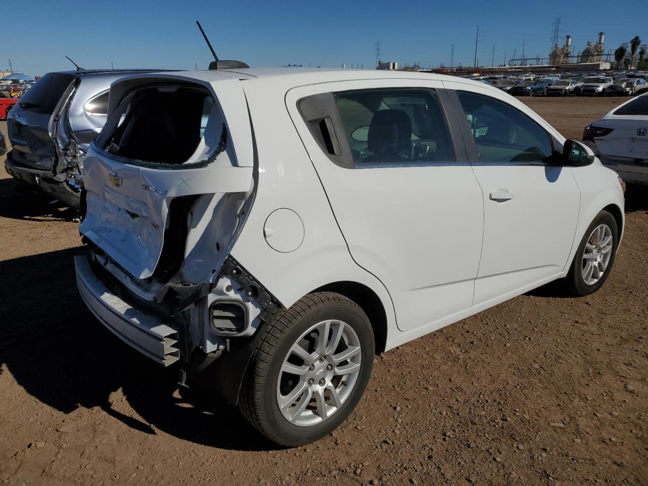 Image 3 of 2015 CHEVROLET SONIC LT 2015 with VIN 1G1JC6SB4F4176041