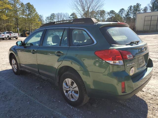 Image 2 of 2011 SUBARU OUTBACK 2.5I 2011 with VIN 4S4BRBAC6B3320178