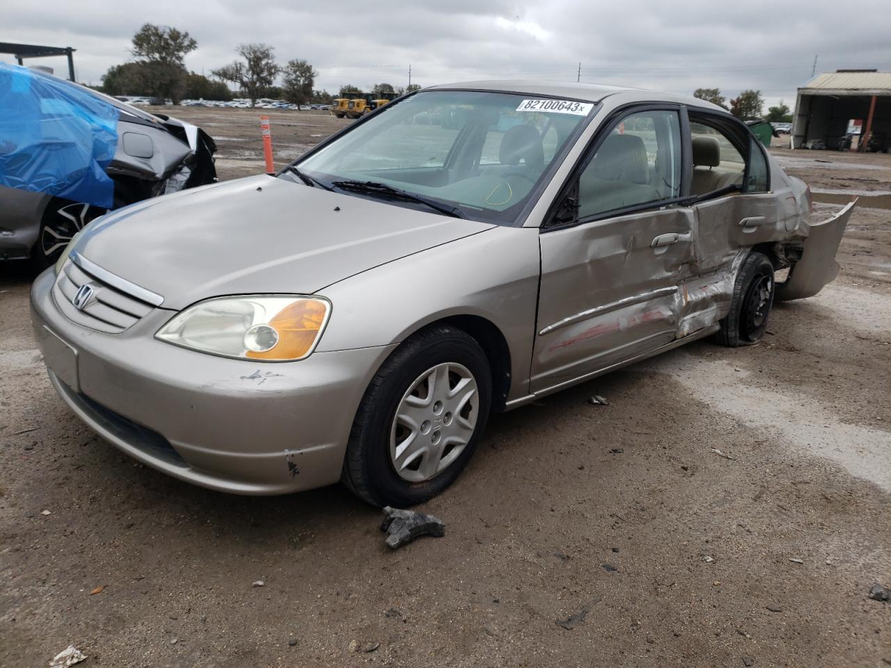 Obraz 1 z 2003 HONDA CIVIC LX 2003 z VIN 1HGES16583L032952