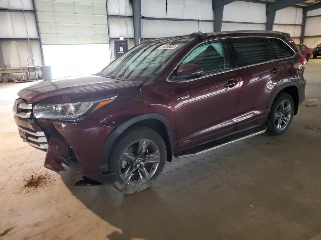 Изображение 1 2018 TOYOTA HIGHLANDER HYBRID LIMITED 2018 с VIN 5TDDGRFH8JS048309
