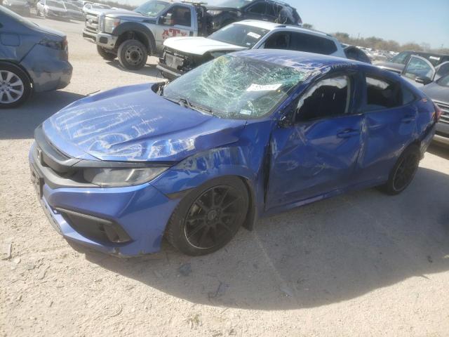 Image 1 of 2019 HONDA CIVIC LX 2019 with VIN 19XFC2F6XKE007038