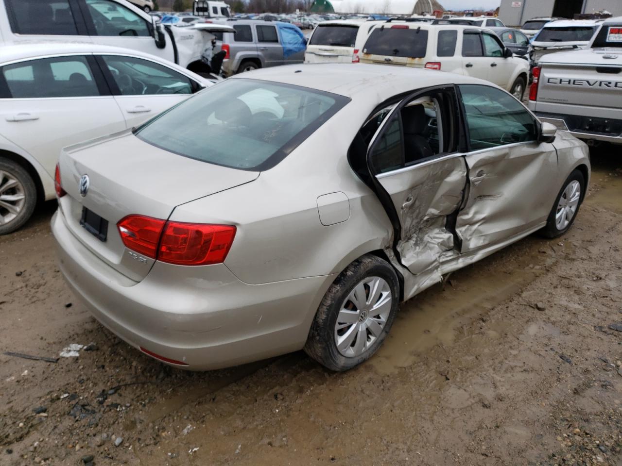 Obraz 3 z 2013 VOLKSWAGEN JETTA SE 2013 z VIN 3VWDX7AJ9DM229757