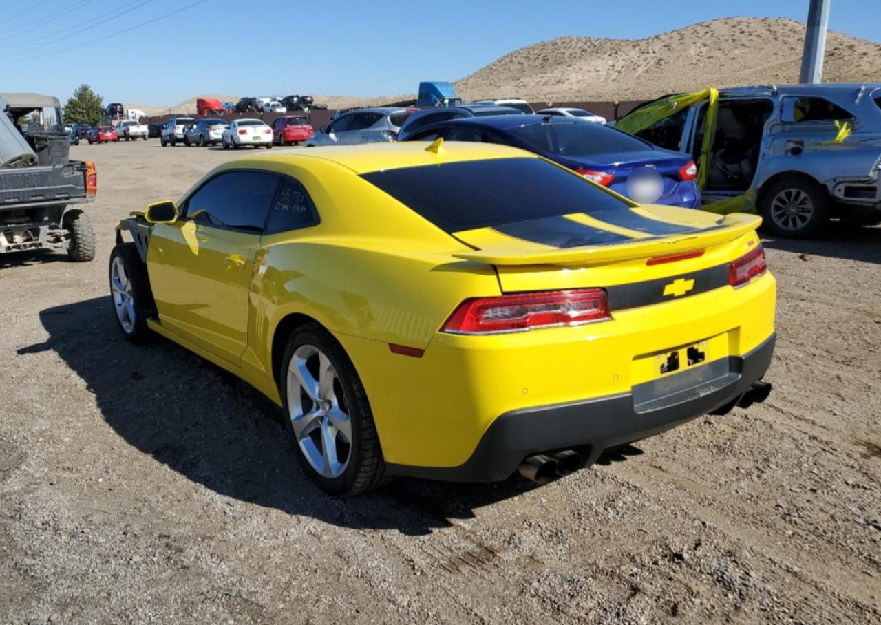 Image 2 of 2015 CHEVROLET CAMARO LT 2015 with VIN 2G1FD1E39F9303390