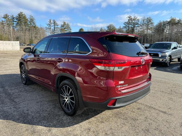 Image 3 of 2017 TOYOTA HIGHLANDER SE 2017 with VIN 5TDJZRFH5HS508632