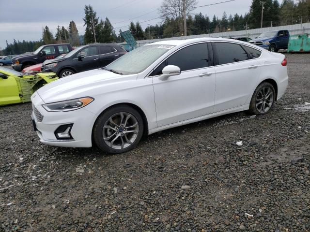 Image 1 of 2020 FORD FUSION TITANIUM 2020 with VIN 3FA6P0RU8LR141579
