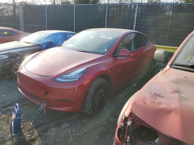 Изображение 1 2021 TESLA MODEL Y  2021 с VIN 5YJYGAEE1MF191119