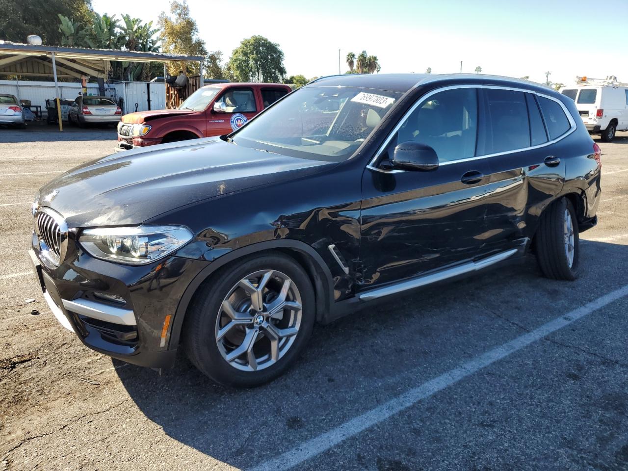 Image 1 of 2020 BMW X3 SDRIVE30I 2020 with VIN 5UXTY3C08L9C85146