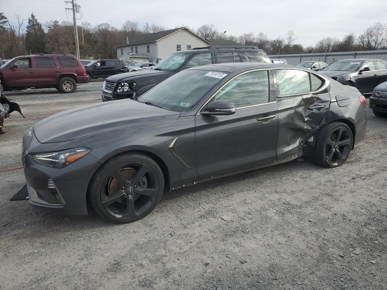 Изображение 1 2019 GENESIS G70 PRESTIGE 2019 с VIN KMTG44LA0KU033270