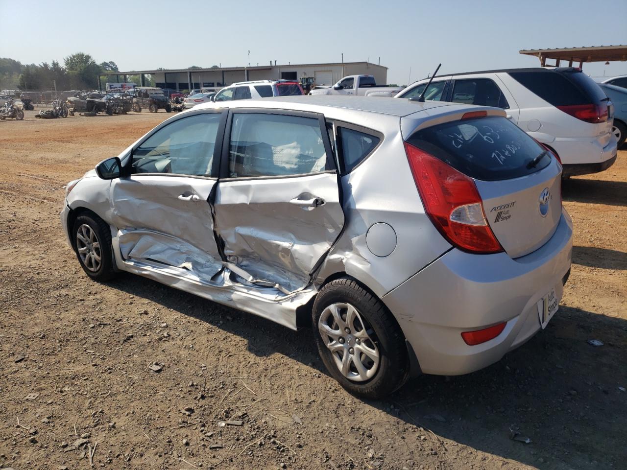 Image 2 of 2013 HYUNDAI ACCENT GLS 2013 with VIN KMHCT5AEXDU094121