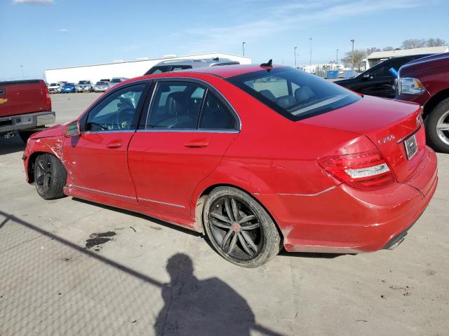 Image 2 of 2012 MERCEDES-BENZ C 250 2012 with VIN WDDGF4HB8CR195863