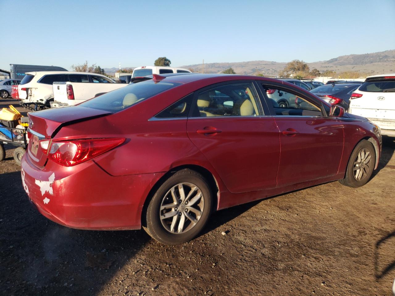 Изображение 3 2012 HYUNDAI SONATA GLS 2012 с VIN 5NPEB4AC3CH324597