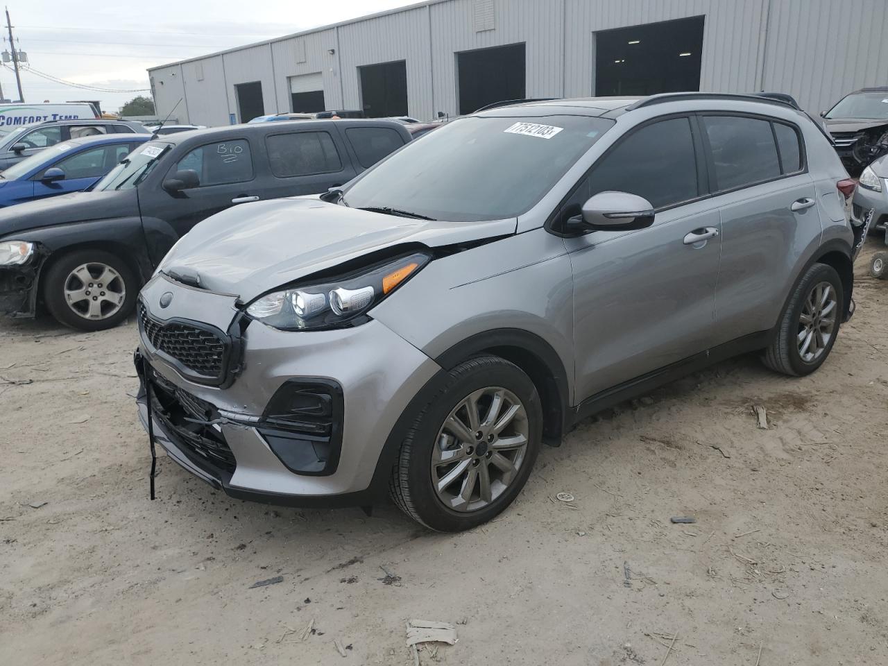 Obraz 1 z 2022 KIA SPORTAGE S 2022 z VIN KNDP63ACXN7949271