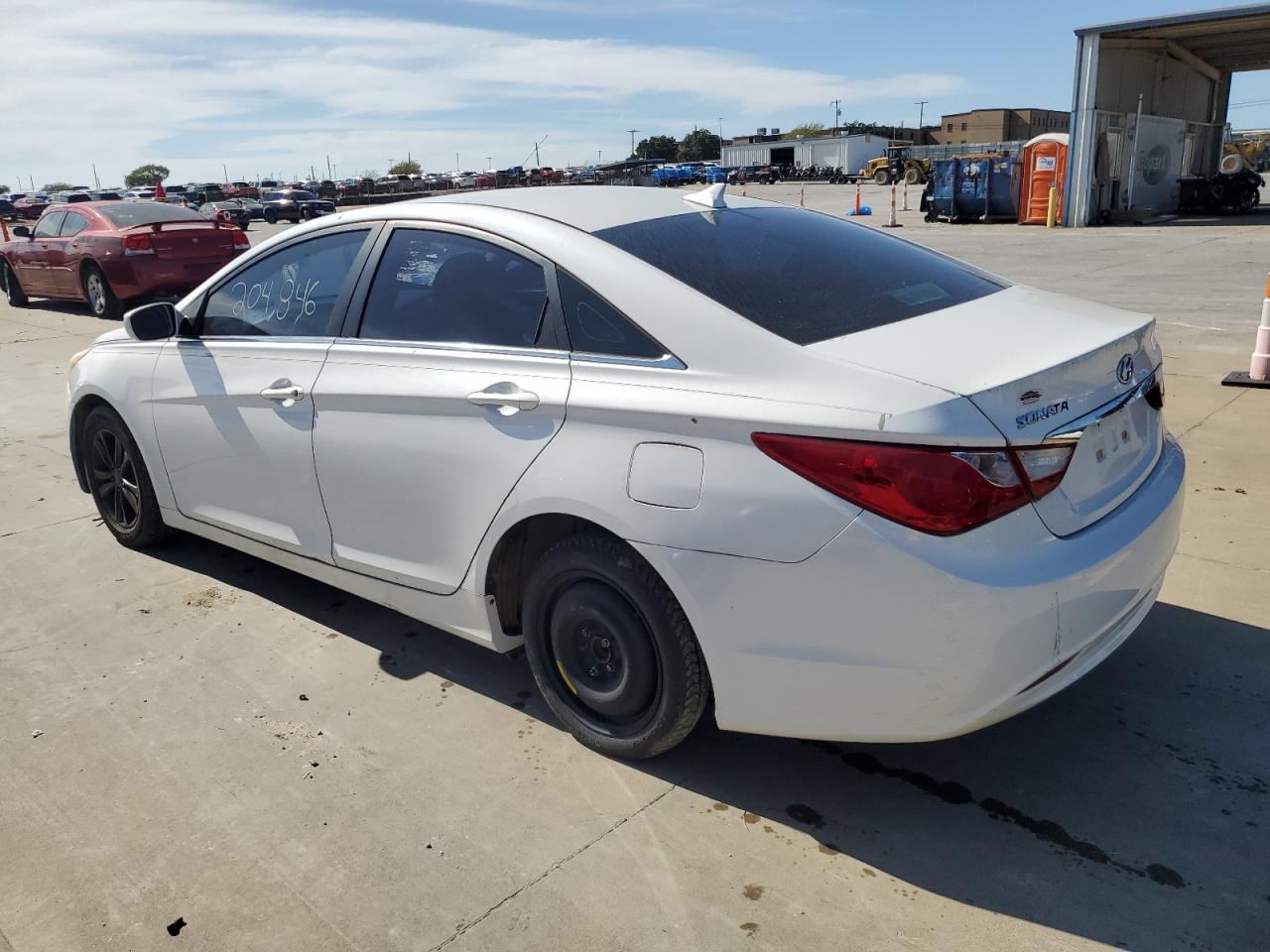 Image 2 of 2011 HYUNDAI SONATA GLS 2011 with VIN 5NPEB4ACXBH264882