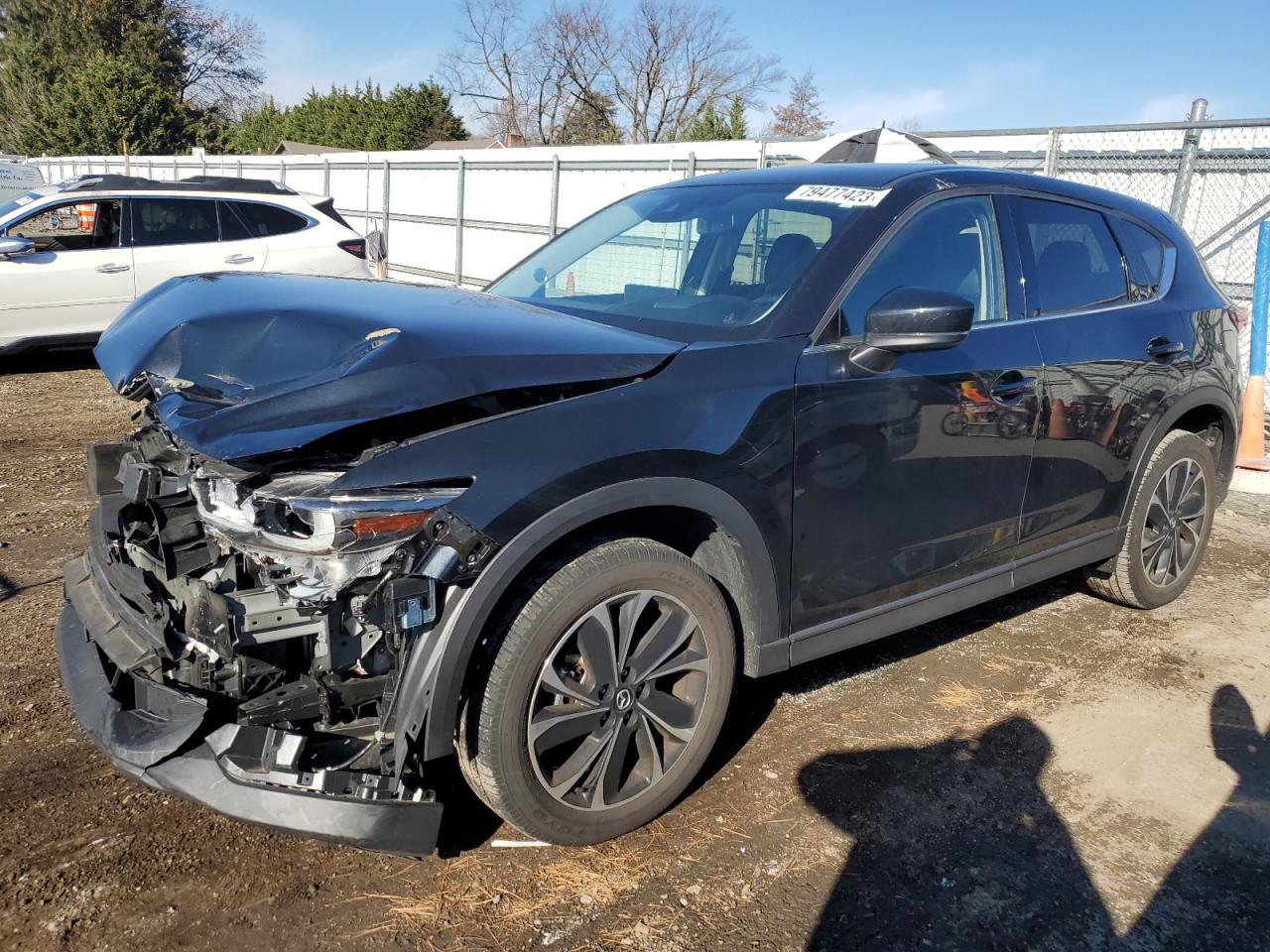 Image 1 of 2022 MAZDA CX-5 PREMIUM PLUS 2022 with VIN JM3KFBEM4N0524426