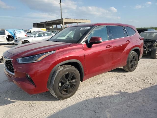 Изображение 1 2021 TOYOTA HIGHLANDER L 2021 с VIN 5TDZZRAH8MS087431