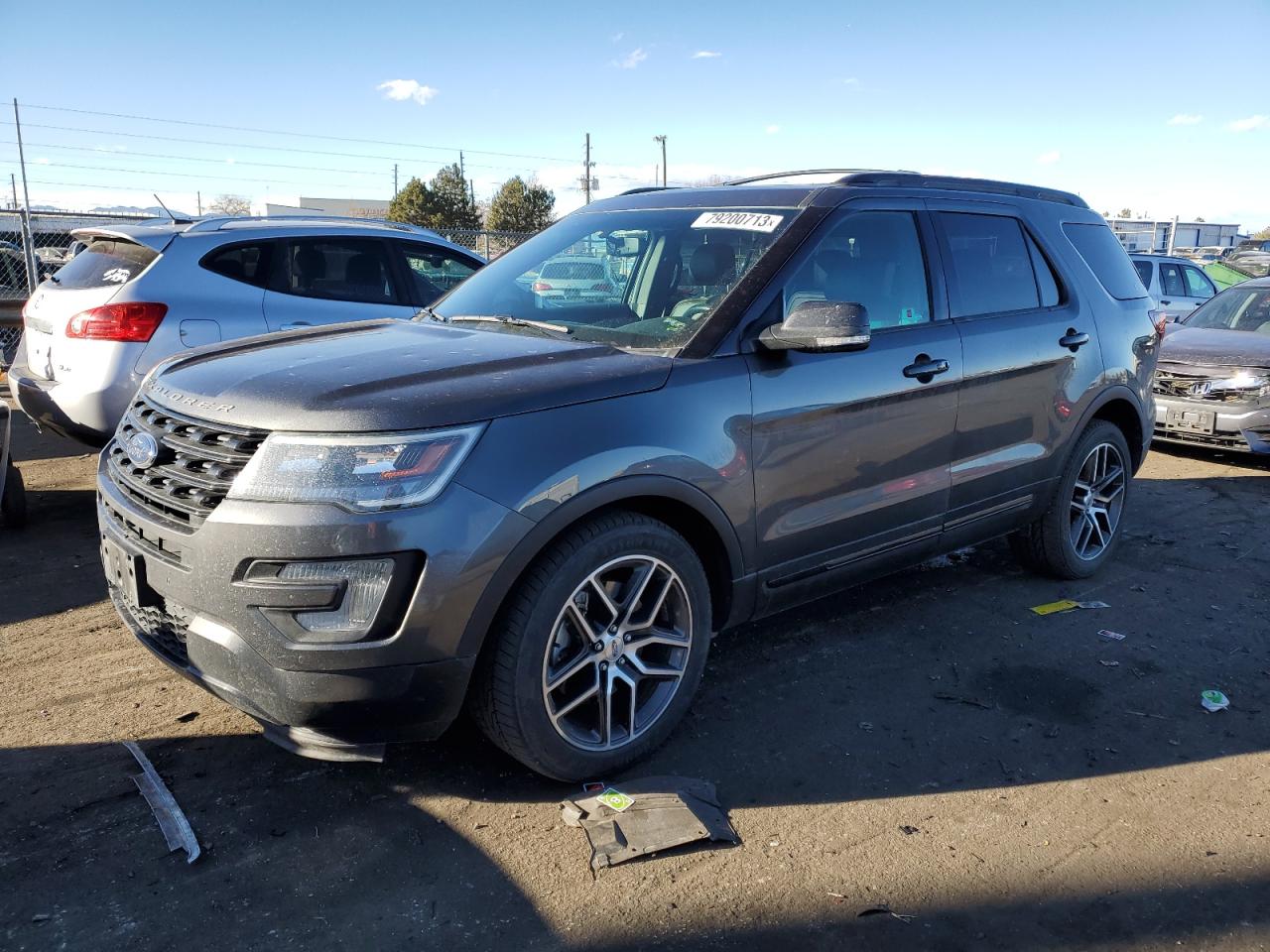Изображение 1 2016 FORD EXPLORER SPORT 2016 с VIN 1FM5K8GT0GGC04499