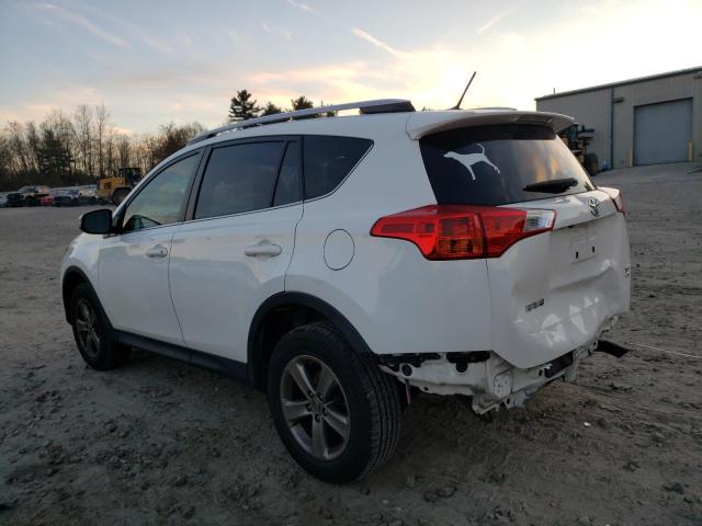 Image 2 of 2015 TOYOTA RAV4 XLE 2015 with VIN JTMRFREV6FD096328